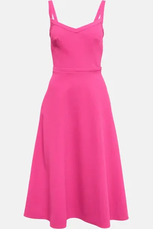 EMILIA WICKSTEAD Midikleid Elvita aus Crêpe
