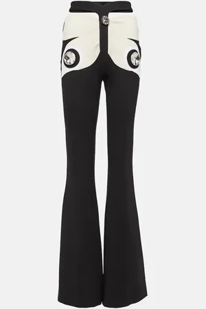 AREA Verzierte Hose Butterfly