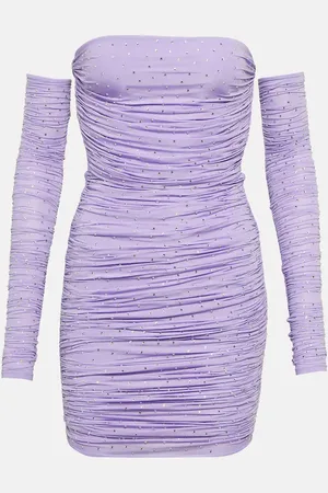 ALEX PERRY Verziertes Minikleid aus Jersey