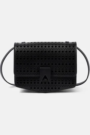 Alaïa Alaïa Schultertasche Le Papa Small Vienne aus Leder