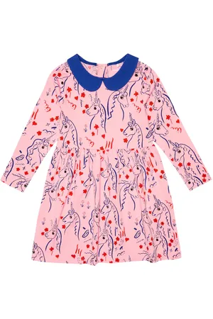 Mini Rodini Kleid aus einem Baumwollgemisch