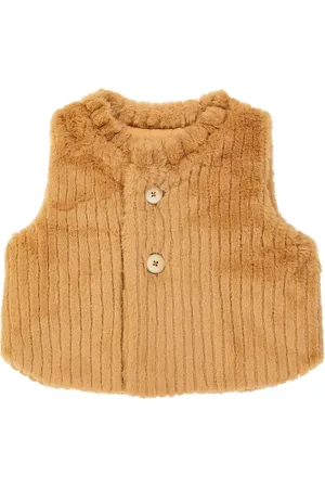 Donsje Baby Weste aus Faux Fur