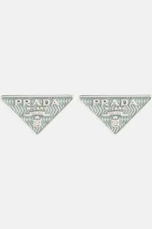 Prada Ohrringe Smalto aus Sterlingsilber