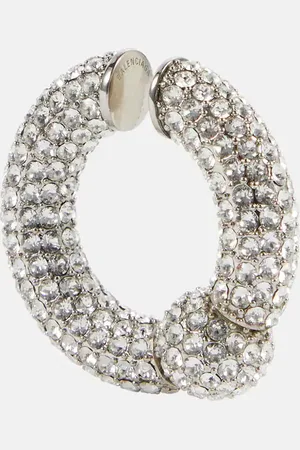 Balenciaga Einzelner Ear Cuff mit Kristallen