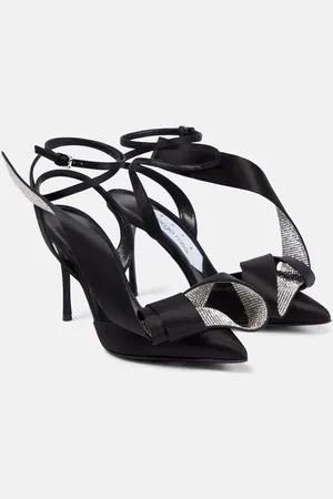 AREA X Sergio Rossi Verzierte Sandalen Marquise
