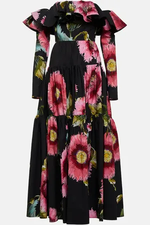 Giambattista Valli Maxikleid aus Baumwolle