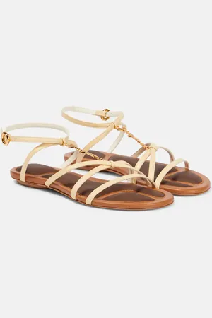 Jacquemus Verzierte Sandalen aus Leder