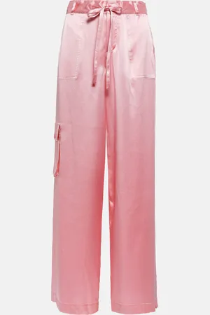 LOVESHACKFANCY Cargohose Cedric aus Seide