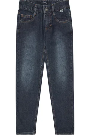 Il gufo Mid-Rise Straight Jeans