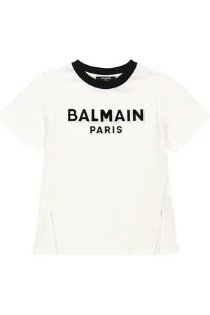 Balmain T-Shirt aus Baumwoll-Jersey