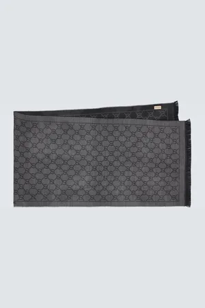 Gucci Schal GG aus Woll-Jacquard