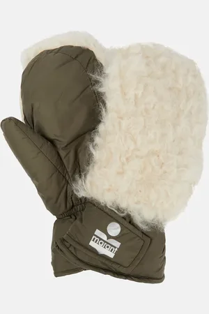 Isabel Marant Fäustlinge Naerka mit Shearling