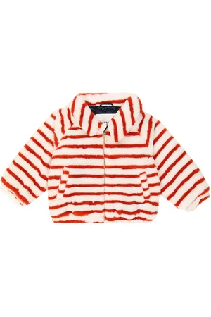 Mini Rodini Jacke aus Faux Fur