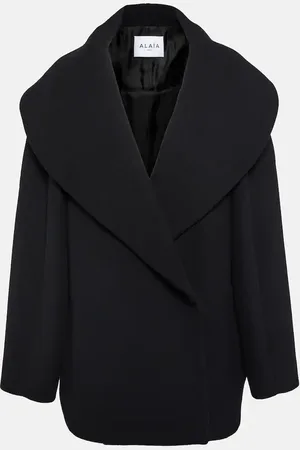 Alaïa Alaïa Mantel Cocoon aus Schurwolle