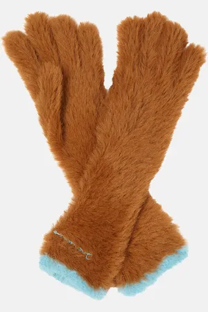 Jacquemus Handschuhe Les Gants Neve aus Faux Fur