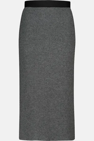 Moncler Midirock aus Wolle und Kaschmir