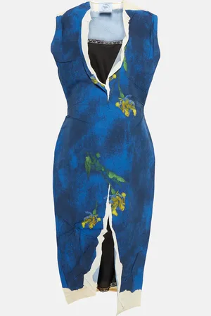 Prada Bedrucktes Midikleid