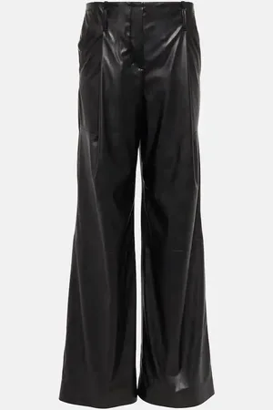 Dorothee Schumacher Hose Sleek Comfort aus Lederimitat