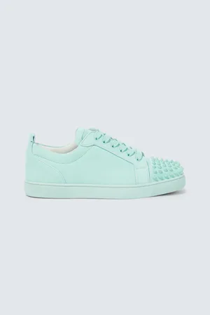 Christian Louboutin Sneakers Louis Junior Spikes aus Leder
