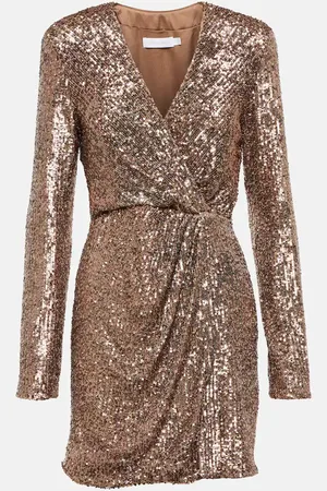 Simkhai Minikleid mit Pailletten