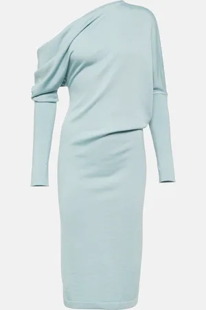 Tom Ford Midikleid aus einem Kaschmirgemisch