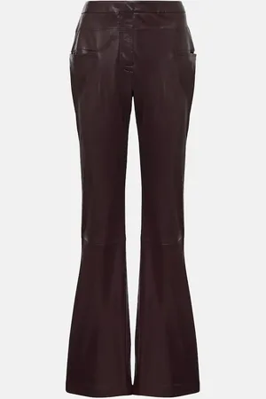 Altuzarra Weite Hose Serge aus Leder