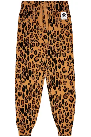 Mini Rodini Jogginghose Basic Leopard aus Jersey
