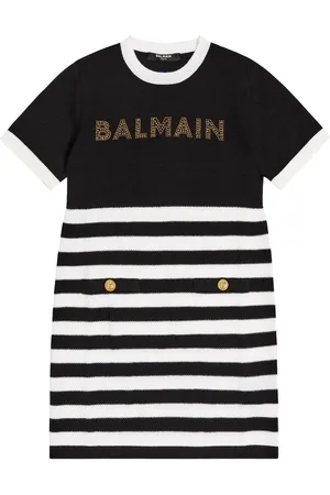 Balmain Kleid aus einem Wollgemisch