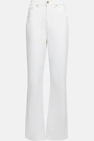 Tory Burch Mid-Rise Straight Jeans