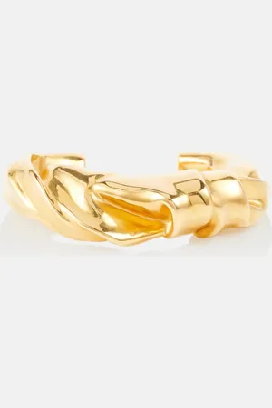 Loewe Armreif Nappa Medium aus Sterlingsilber, 24kt vergoldet