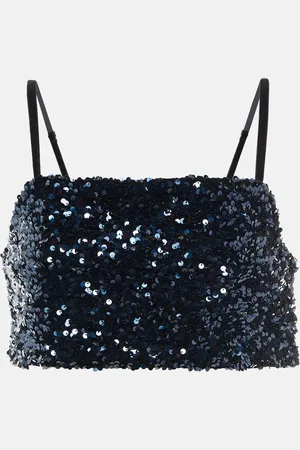 Dorothee Schumacher Cropped-Top mit Pailletten