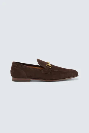 Gucci Loafers Jordaan aus Veloursleder