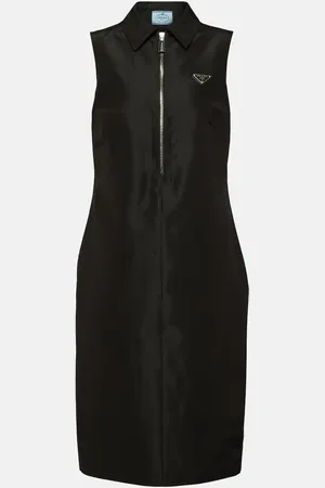 Prada Midikleid aus einem Seidengemisch