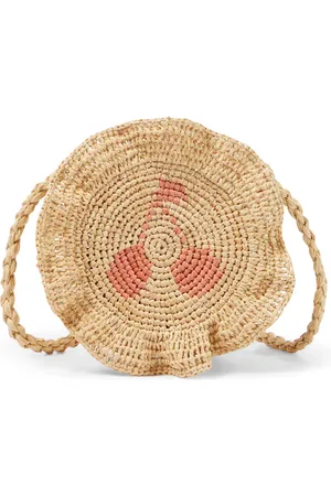 BONPOINT Tasche Fina aus Raffiabast