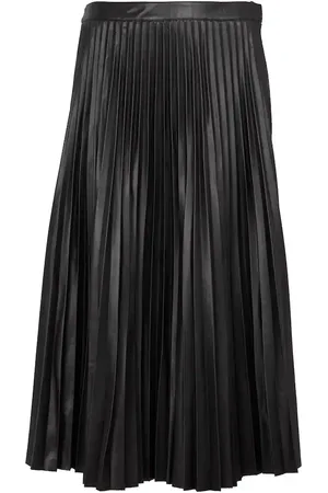 Proenza Schouler White Label Midirock aus Lederimitat