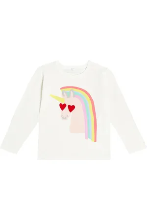 Stella McCartney Longsleeve aus Baumwoll-Jersey