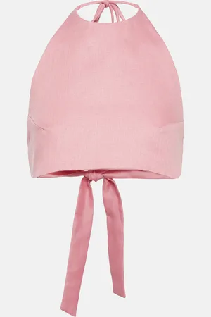 ASCENO Cropped-Top Marseille aus Leinen