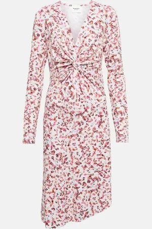 Marant Etoile Bedrucktes Midikleid Jadiya aus Jersey