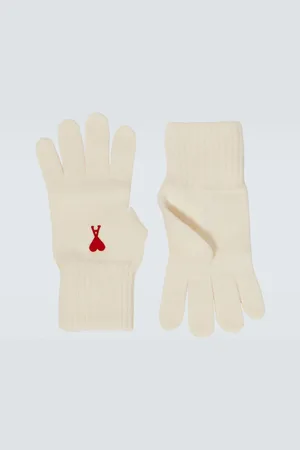 Ami Handschuhe Ami de Cœur aus Schurwolle