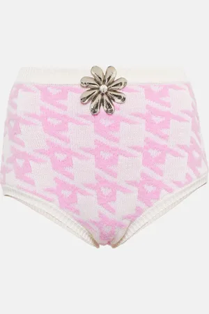 AREA Shorts aus einem Wollgemisch