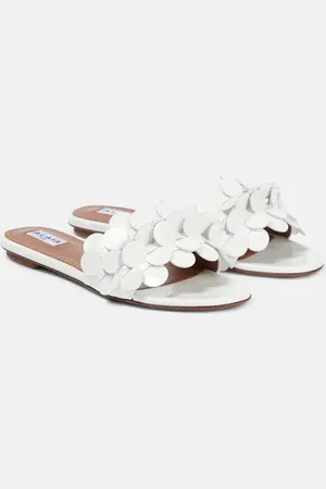Alaïa Alaïa Pantoletten aus Lackleder