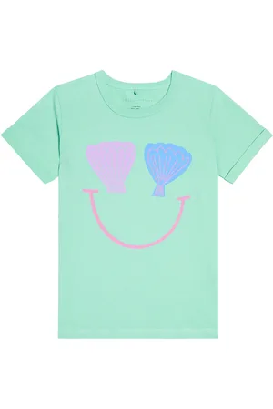 Stella McCartney Bedrucktes T-Shirt aus Baumwolle