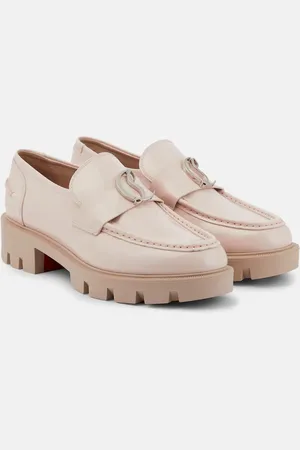 Christian Louboutin Loafers CL Moc Lug aus Lackleder