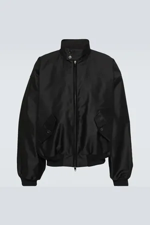 Balenciaga Bomberjacke Harrington aus Baumwolle