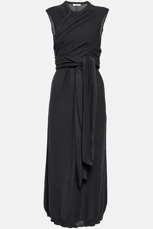 LEMAIRE Midikleid aus Baumwoll-Crêpe