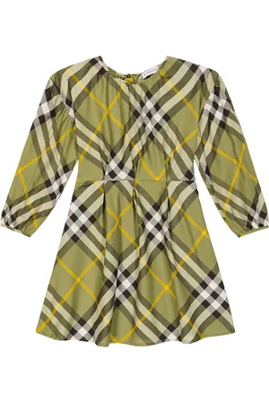 Burberry Kleid Burberry Check aus Baumwolle