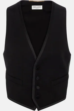 Saint Laurent Weste aus Schurwolle