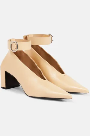 Jil Sander Pumps aus Leder