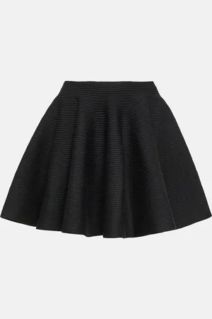 Alaïa Alaïa Minirock aus einem Wollgemisch