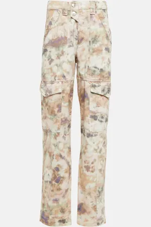 Marant Etoile Bedruckte Cargohose Vayoneo aus Denim